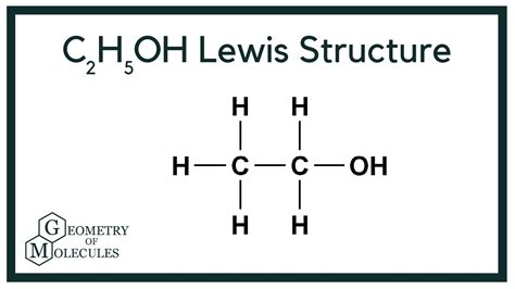 ethanol lewis structure|Lewis Structure of C2H5OH (Ethanol) (.